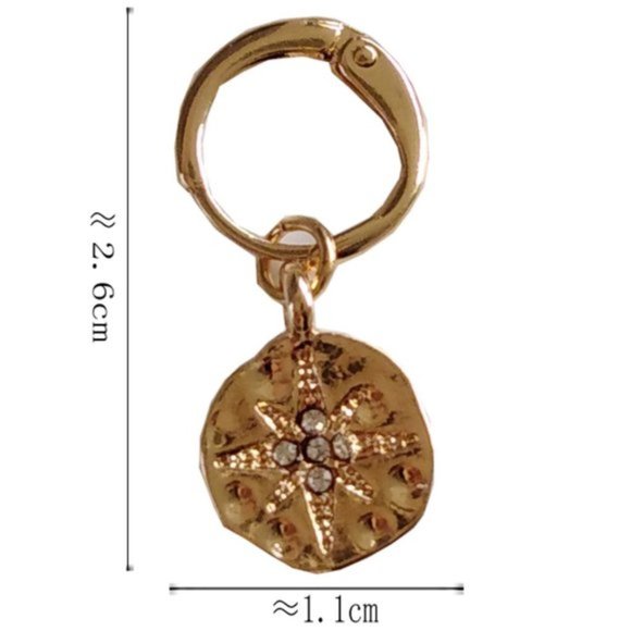 💕Last one 4 Charm Huggie Earrings Sets BOUTIQUE - Picture 6 of 9